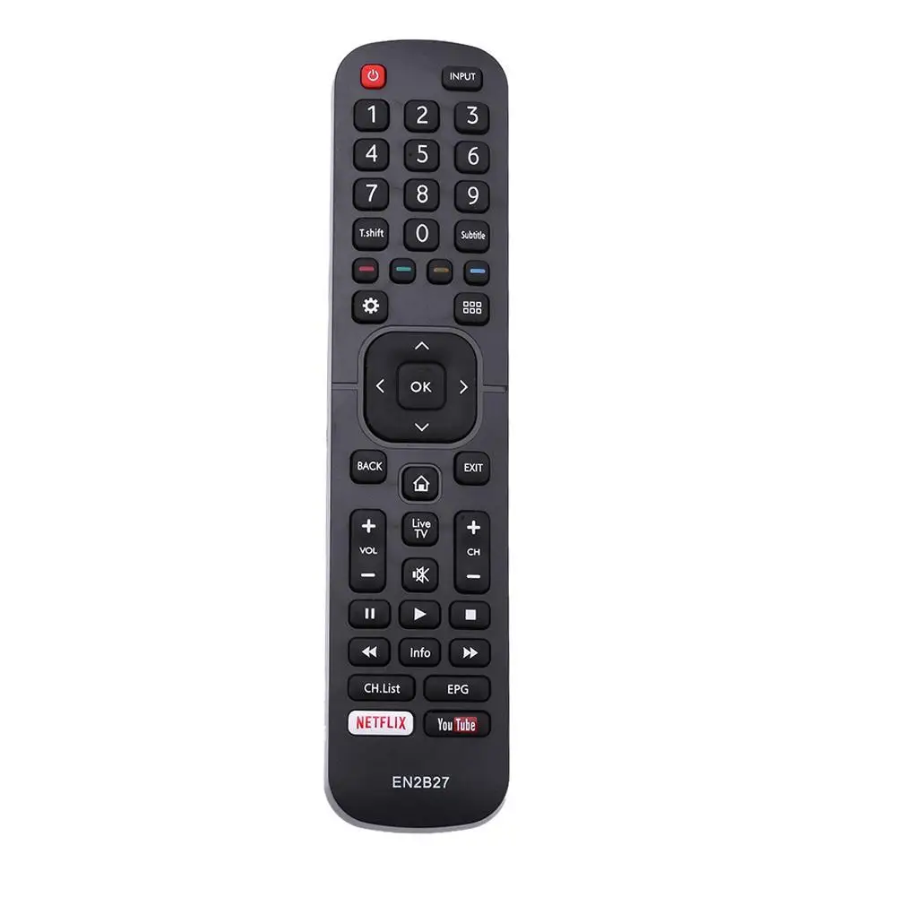 

Universal EN2B27 TV Smart Remote Control Replacement for Hisense 32K3110W 40K3110PW 50K3110PW 40K321UW 50K321UW 55K321UW