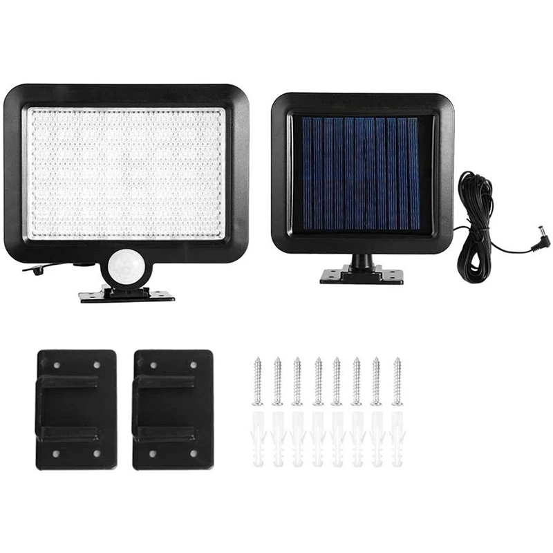 Warmtaste светодиодный солнечный светильник движения Сенсор Точечный на открытом