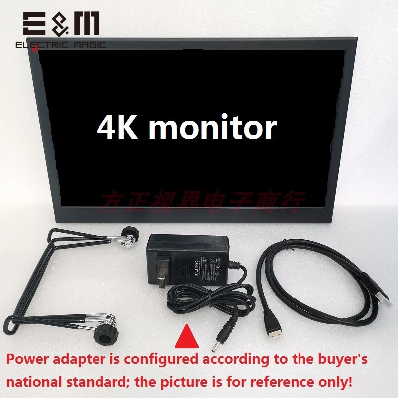 Портативный монитор 15 6 дюйма 4K IPS ЖК экран Mini DP HDMI дисплей для Raspberry Pie Xbox PS4 игр