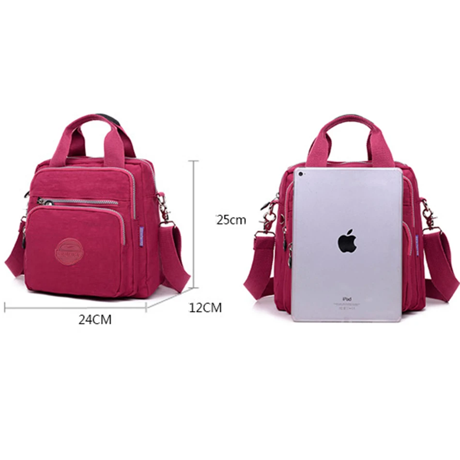 Женский маленький рюкзак 3 в 1 Высококачественная Водонепроницаемая нейлоновая