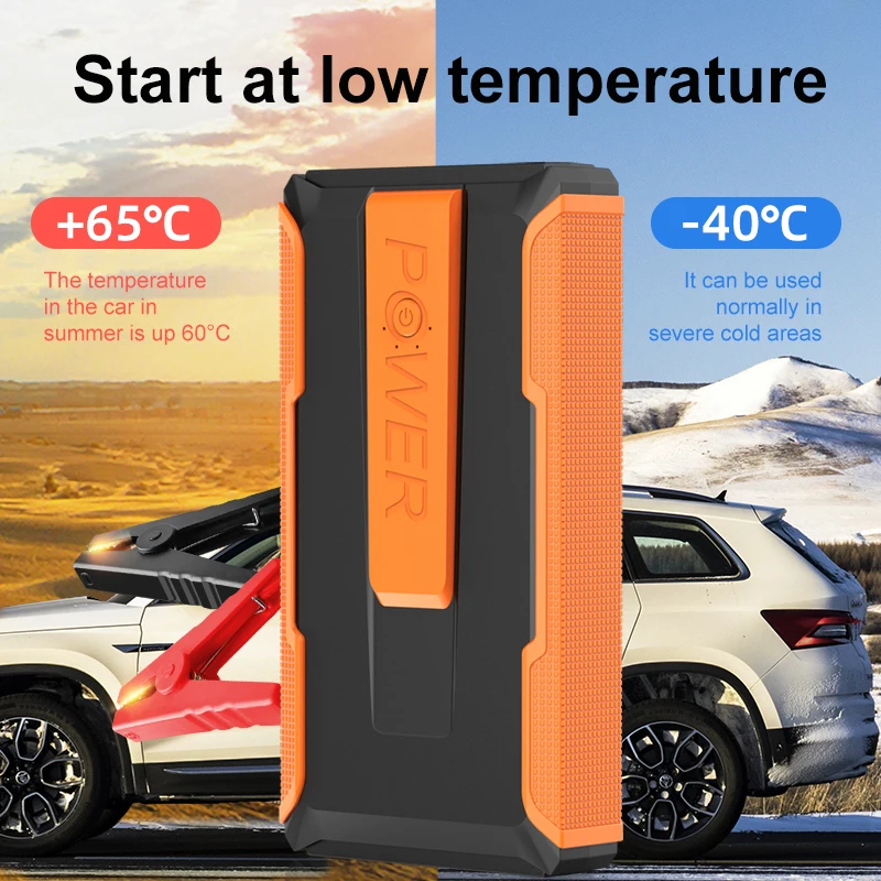 30000 мАч автомобильный стартер Power bank 1200A портативное зарядное устройство