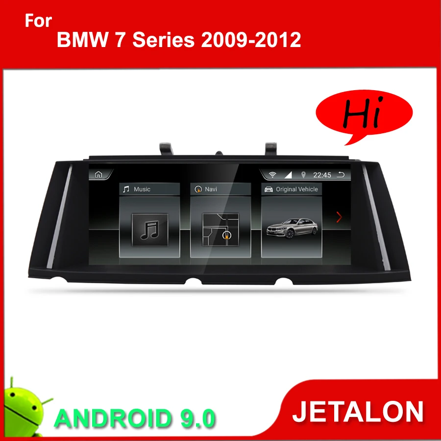 JETALON Автомобильный мультимедийный плеер для BMW 7 серии F01 F02 gps Android 9 0 навигация