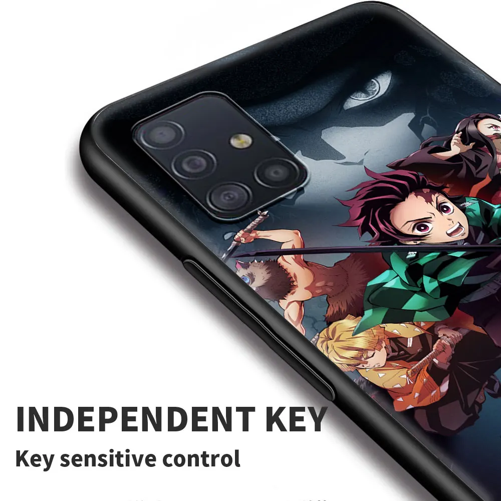 

Cellphone Case For Samsung A21s A51 A71 A91 A72 A52 A42 A41 A32 A31 A21 EU A12 A11 A02 A02s A01 Demon Slayer Poster Cover