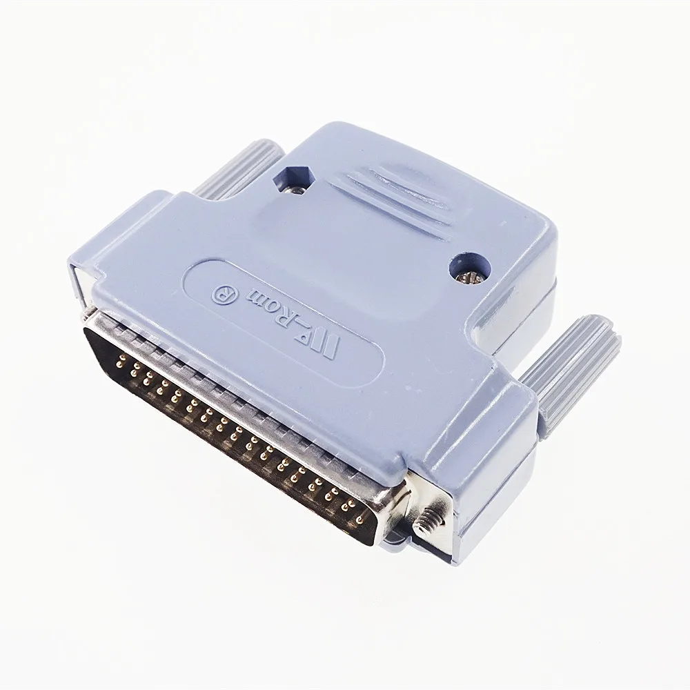 2 шт. D Sub разъем 50 положение 3 ряда штекер мужской провод припоя Тип Pin промышленный