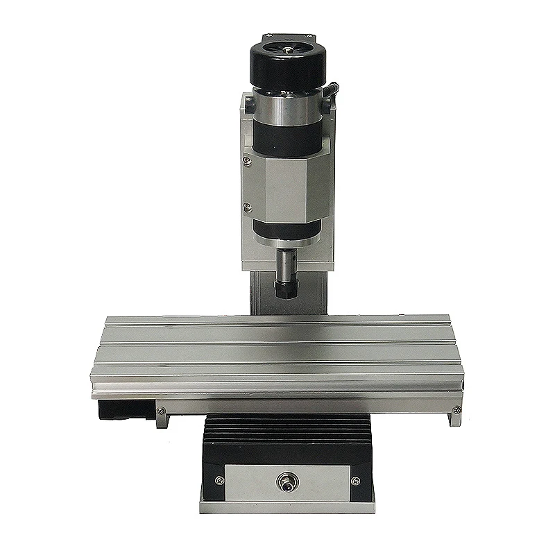 1010 cnc frame Мини фрезерный станок с ЧПУ 1010 вертикальный Гравировальный фрезерный станок 3 оси может обновляться до 4 осей с 400 Вт шпиндельной ЧПУ рамкой для деревообработки - Цвет: 1010 cnc frame
