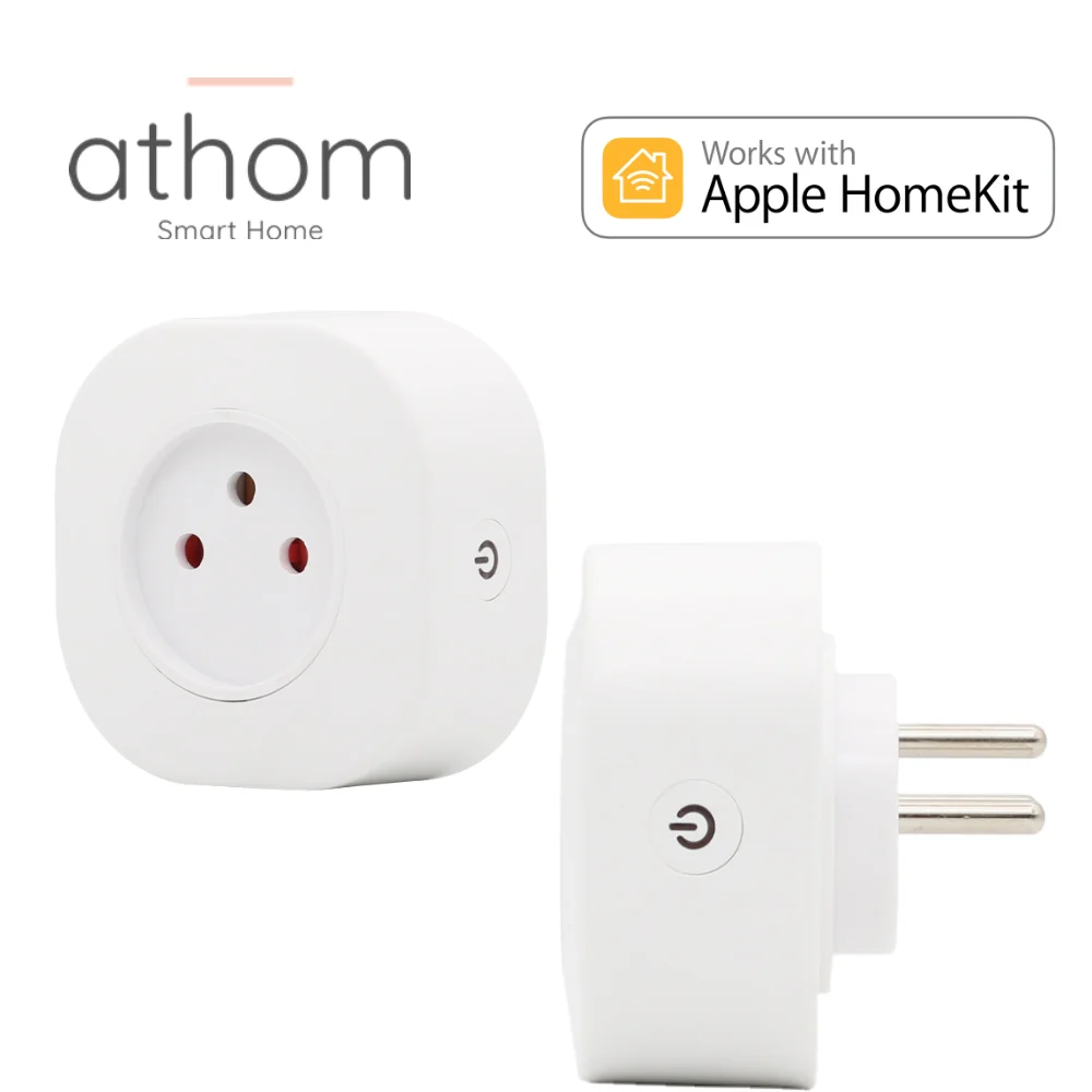 ATHOM Израиль Homekit WiFi Разъем синхронизации Siri голосовой пульт дистанционного управления Разъем 16A домашняя Автоматизация