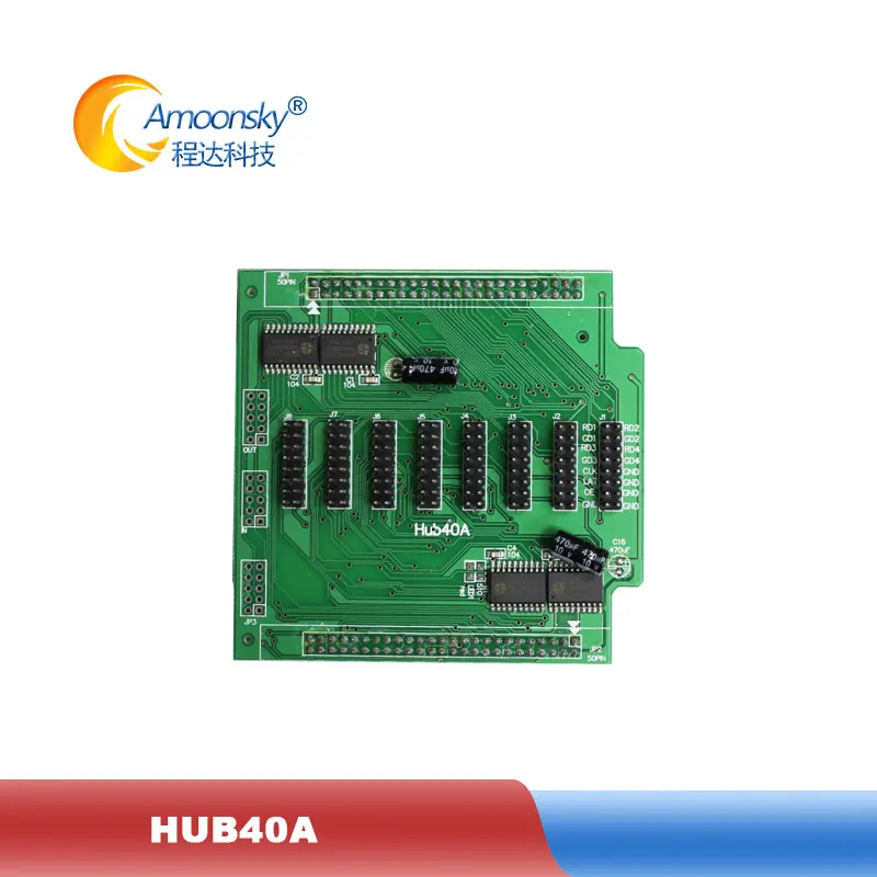 HUB40 плата адаптера hub40a pinbord для светодиодного Полноцветного дисплея работает с