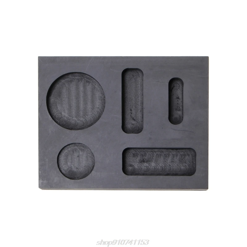 

High-purity Graphite Crucible Silver Gold Melting Metal Coin Bar Molds Smelting N04 20 Dropshipping