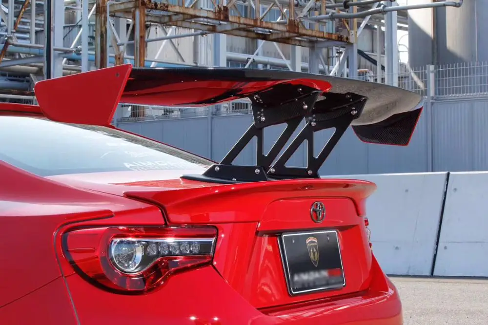 Углеродное крыло губ для GT86/BRZ VTX2 стиль стекловолокно/FRP задний GT Спойлер