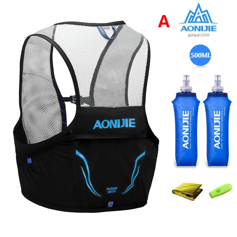 AONIJIE A Gift C932 Lightweight Backpack Running Vest Nylon Hydration Pack Bag Cycling Marathon Portable Ultralight Hiking 2.5L