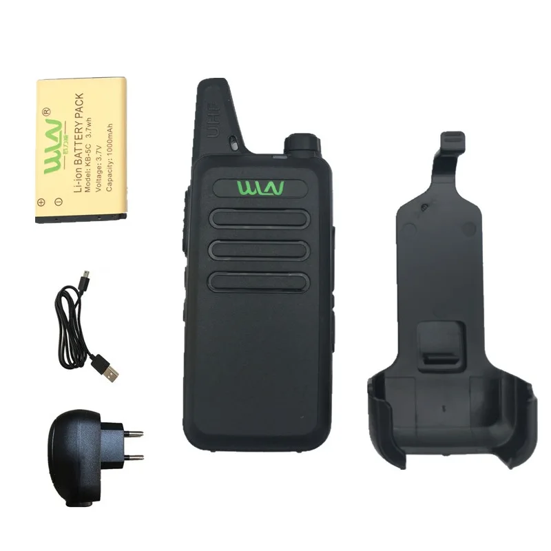 2 шт. WLN KD C1 Mini CB радио приемопередатчик Baofeng bf t1 рация UHF 400 470 МГц любительский