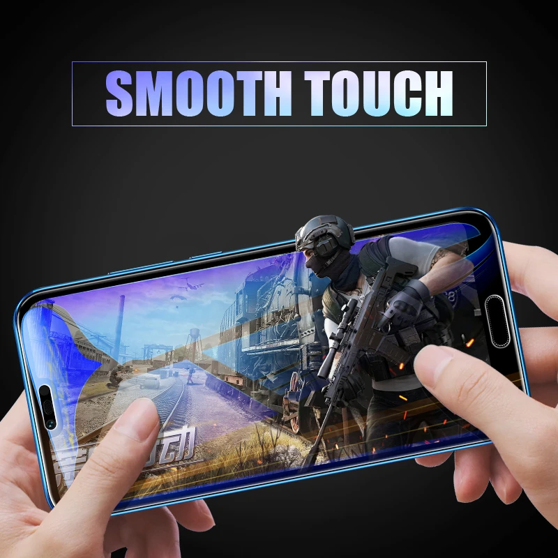 9H полное покрытие защитное стекло для huawei Y5 Y6 Y7 Prime защита экрана Y6 Y7 Pro Y9 Y5 Lite Закаленное стекло пленка