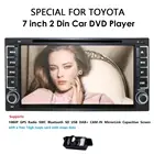 Автомобильный DVD-плеер 2 Din Mirrorlink 1080P HD GPS радио SWC BT SD USB для Toyota RAV4,PradoHilux,Terios,Camry,Auris