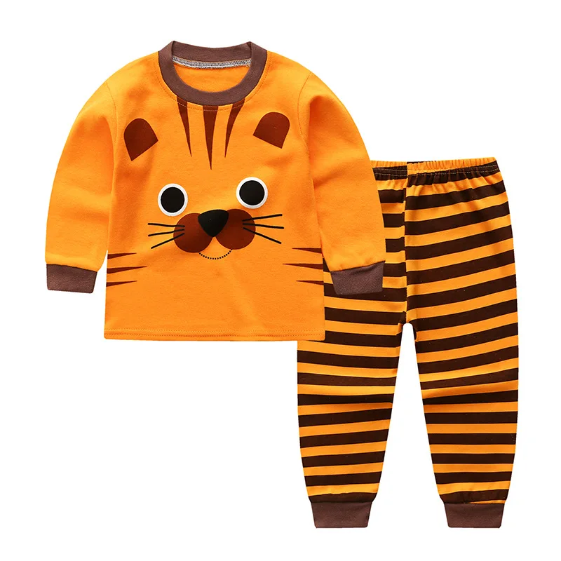 

2PCS Children's Clothing Pajamas Unisex Kids Clothing Sets Baby Clothing Baby's Sets Newborn Boys Girls Cartoon Duck Clothes