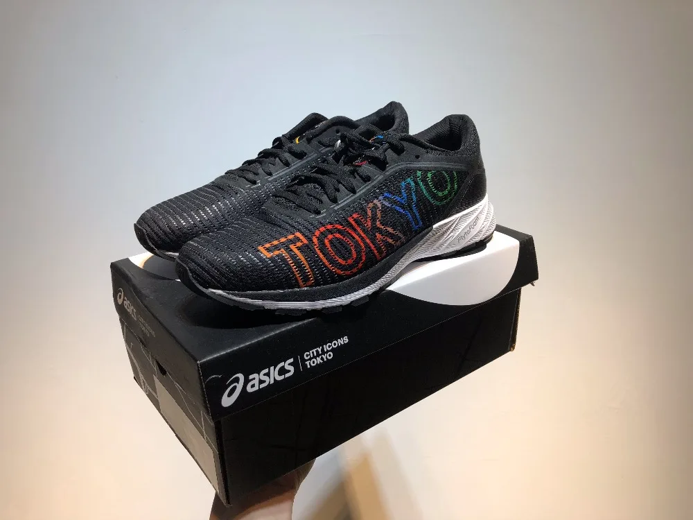 Оригинальное новое поступление Аутентичные ASICS DynaFlyte 2 мужские устойчивые кроссовки ASICS Спортивная обувь Кроссовки Tianjiao