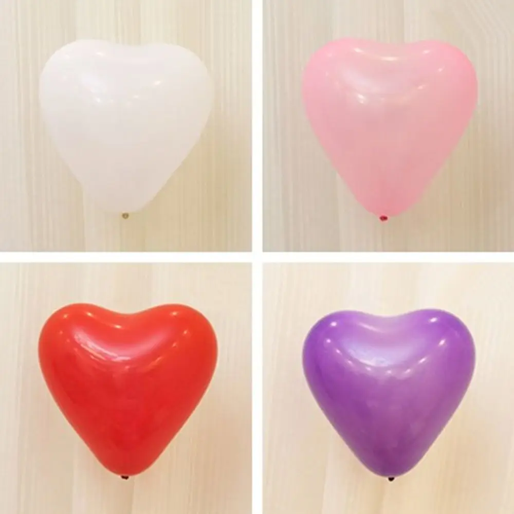 20Pc 10 Inches Love Heart Balloons Ornament Ball Latex Balloon Valentines Celebration Birthday Party Supplies Home Decor | Дом и сад