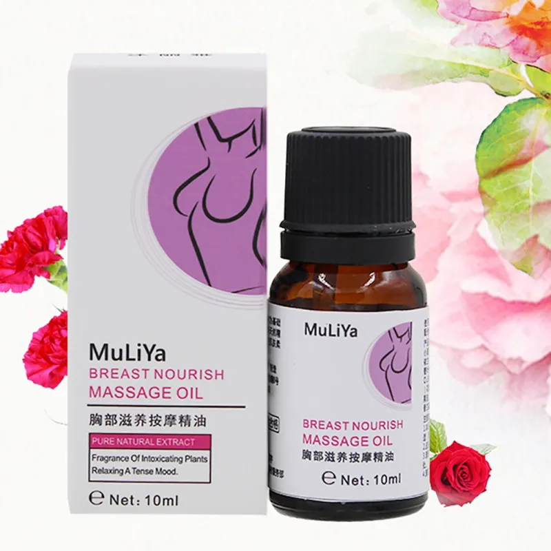 10 мл масло для ухода за телом массажное эфирное увеличения груди лифтинг и