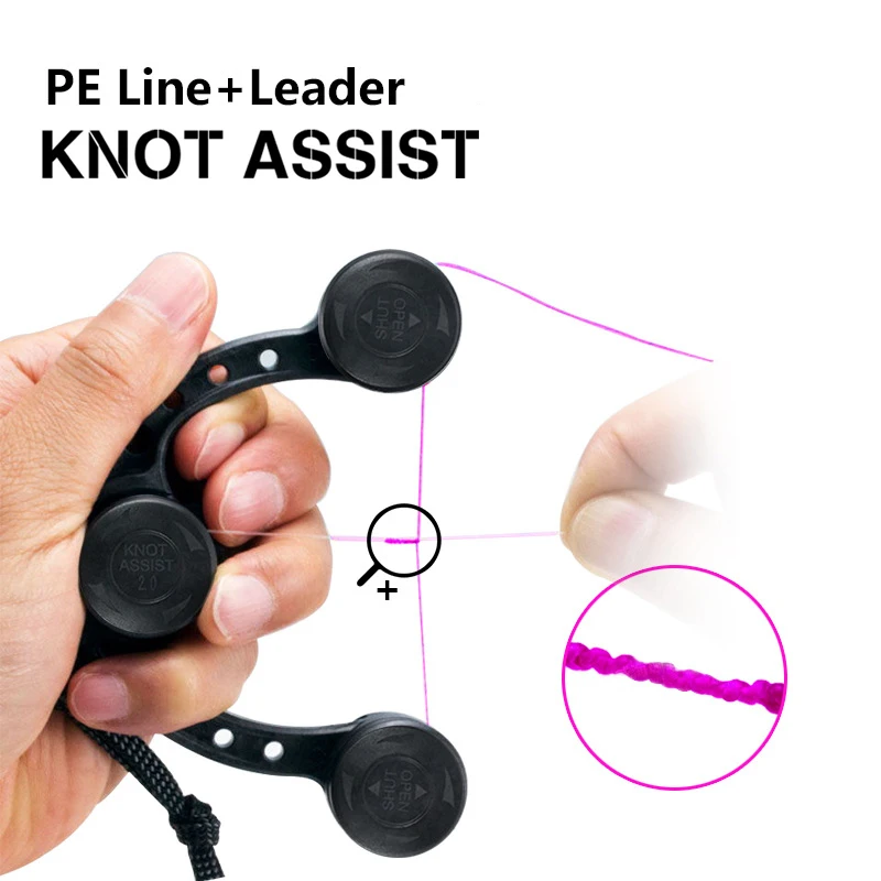 

GT FG Knotter Assist Bobbin Winder Fishing Line Leader Connection Knotting Machine Fishing Equipment Accessories Tools -40