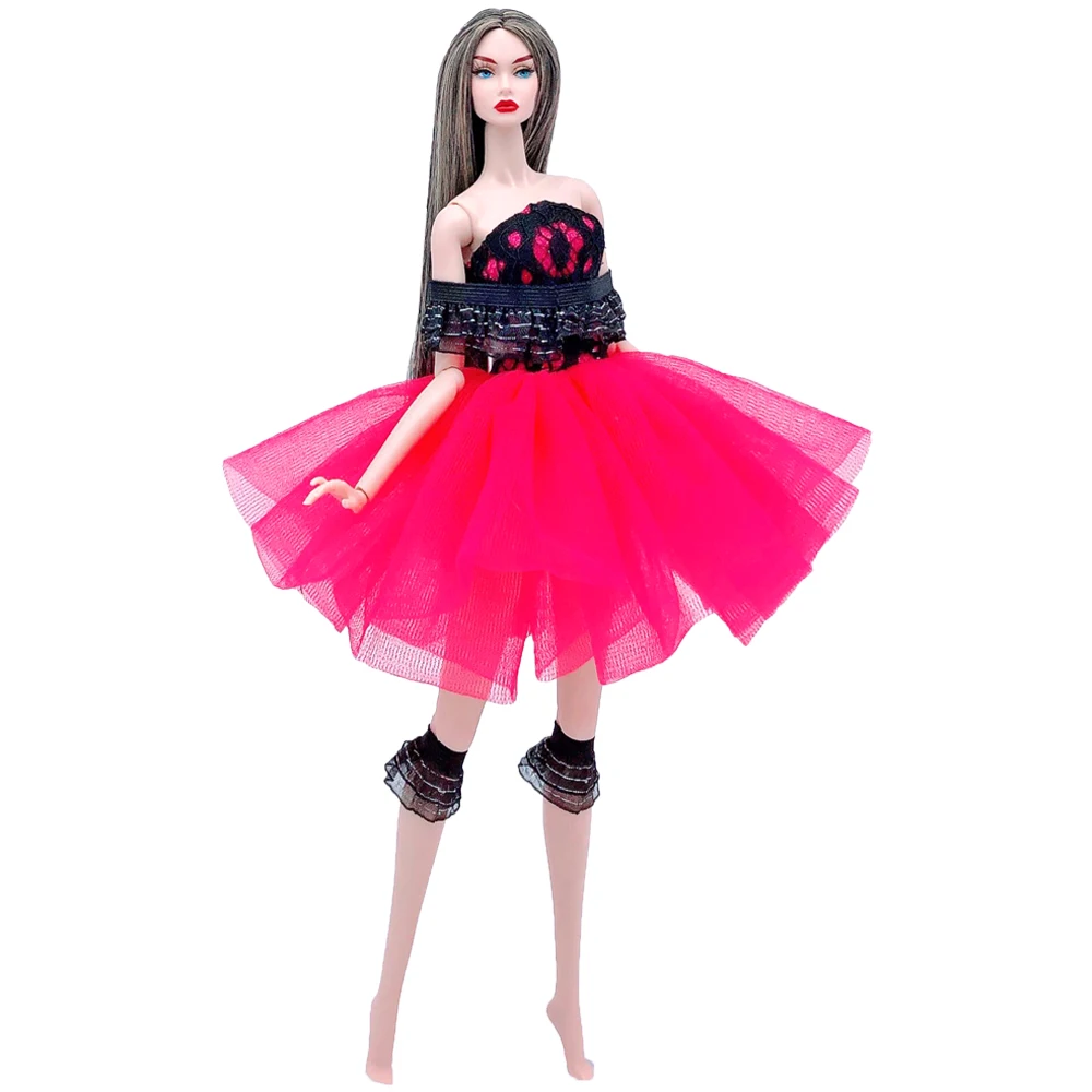 Мини юбка NK 1xDoll супер модельный наряд Повседневная Одежда для куклы Барби