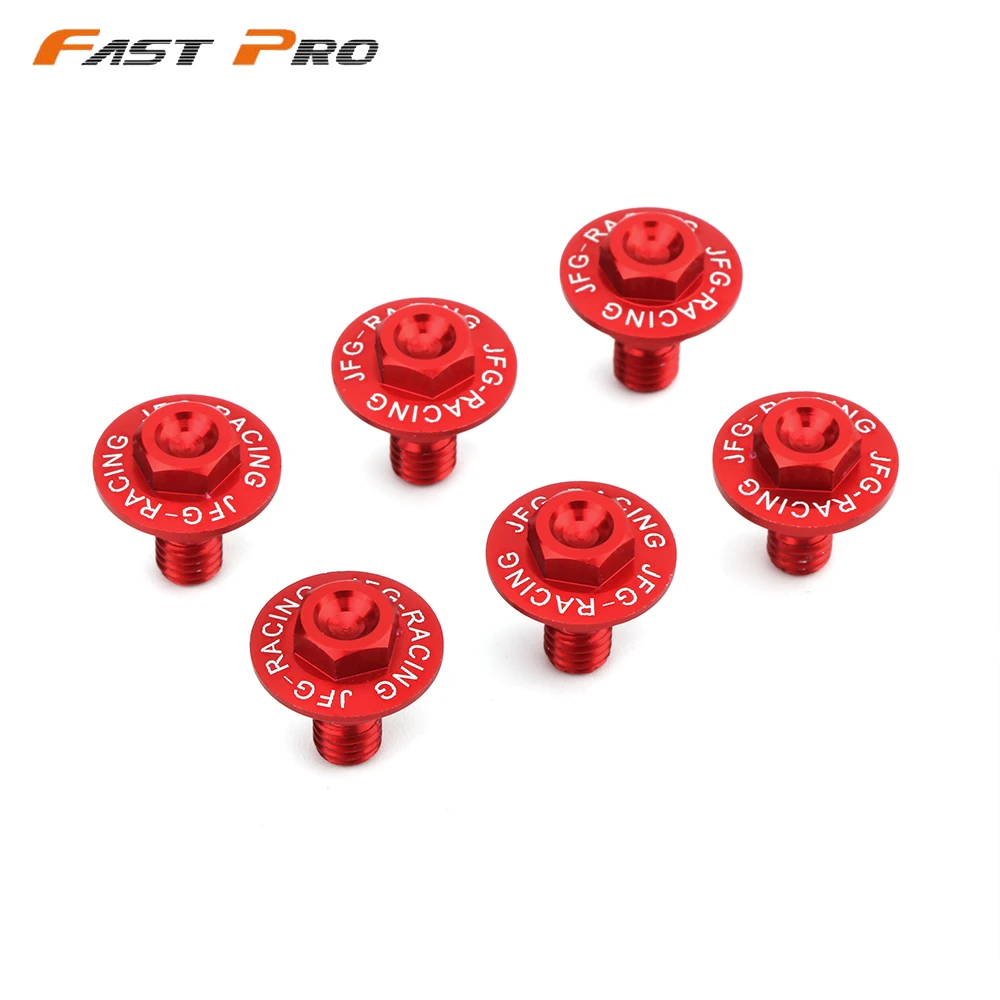 Винты для болтов передней вилки HONDA CR85R CRF150R CRM250 CRF250L CRF250M CRF250 XR250 XR400 CRF150 R CRF 250L XR 250 6