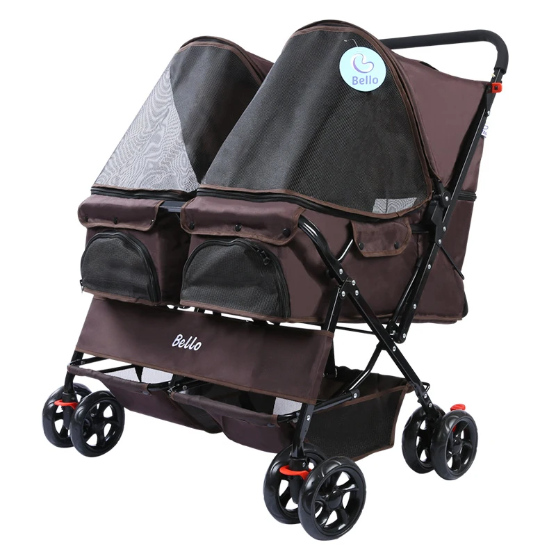 Тележка для домашних животных плюшевый мишка кошка собака маленький автомобиль