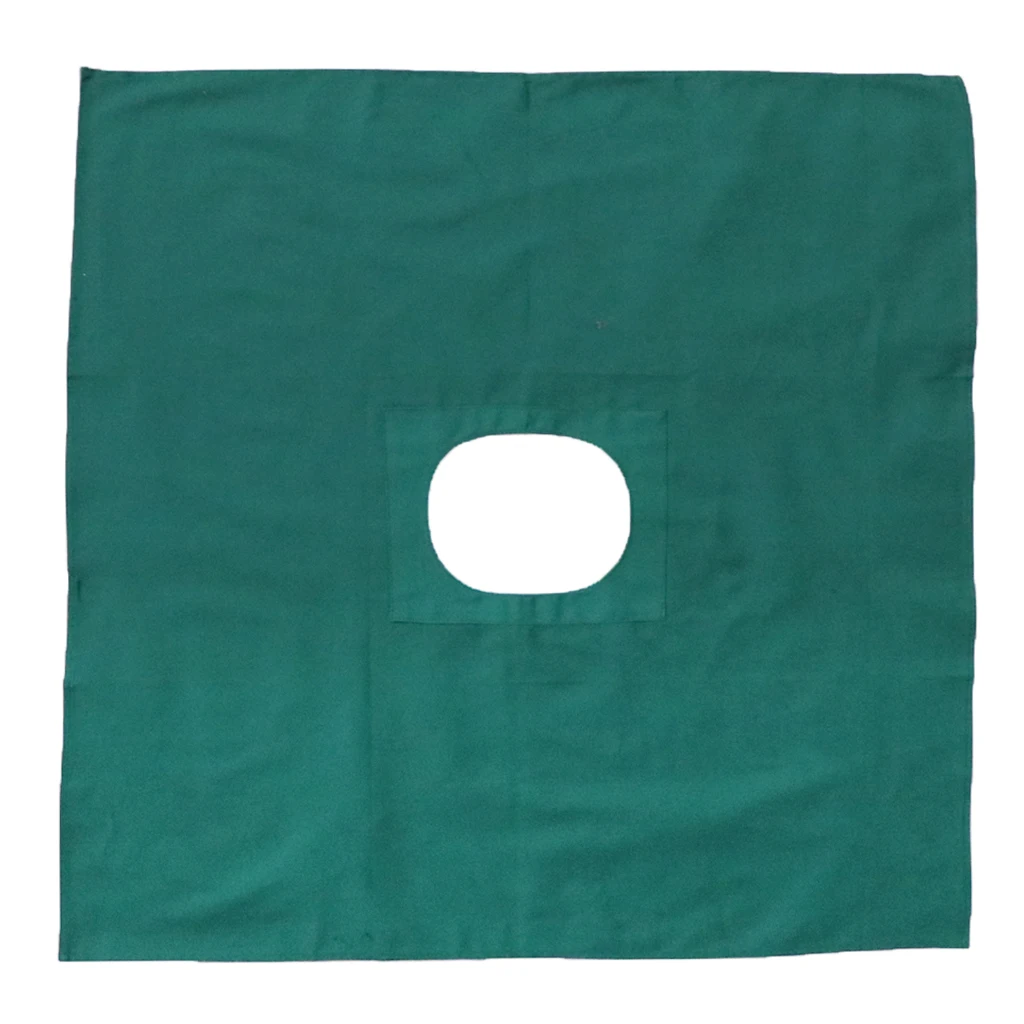 Cosmetic Massage Bed Towel Sheet Cover Mattress Pad for Beauty Spa Sauna Double Eyelid Surgery Hole Layer |