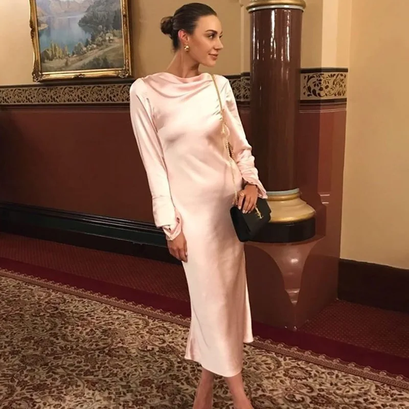 Длинная Элегантная однотонная шаль с длинным рукавом и открытой спиной