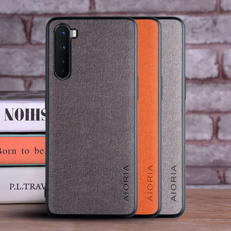 case for oneplus nord z n10 n100 5g coque luxury textile leather skin soft tpu hard phone cover for oneplus nord n100 n10 case free global shipping