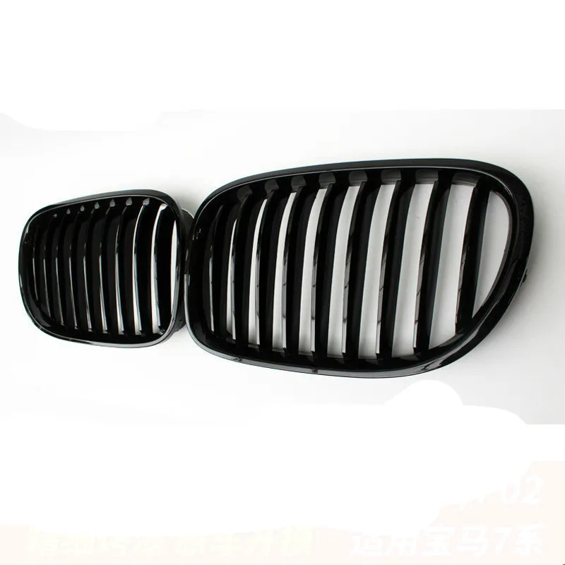 

Retrofit Racing Grills single-line bright black grille, Fit For BMW old 7-series F01 F02 F03 2010-2015