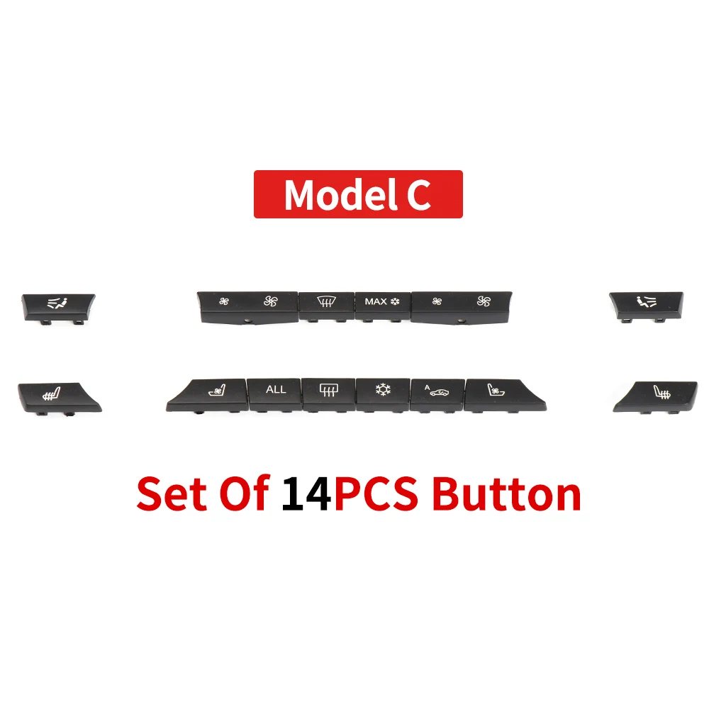 

11/12/14 шт. кнопки переключателя кондиционера для приборной панели, Нагреватель переменного тока для BMW 5 6 7 серии X5 X6 F10 F18 F06 F12 F01 F02 F15 F16