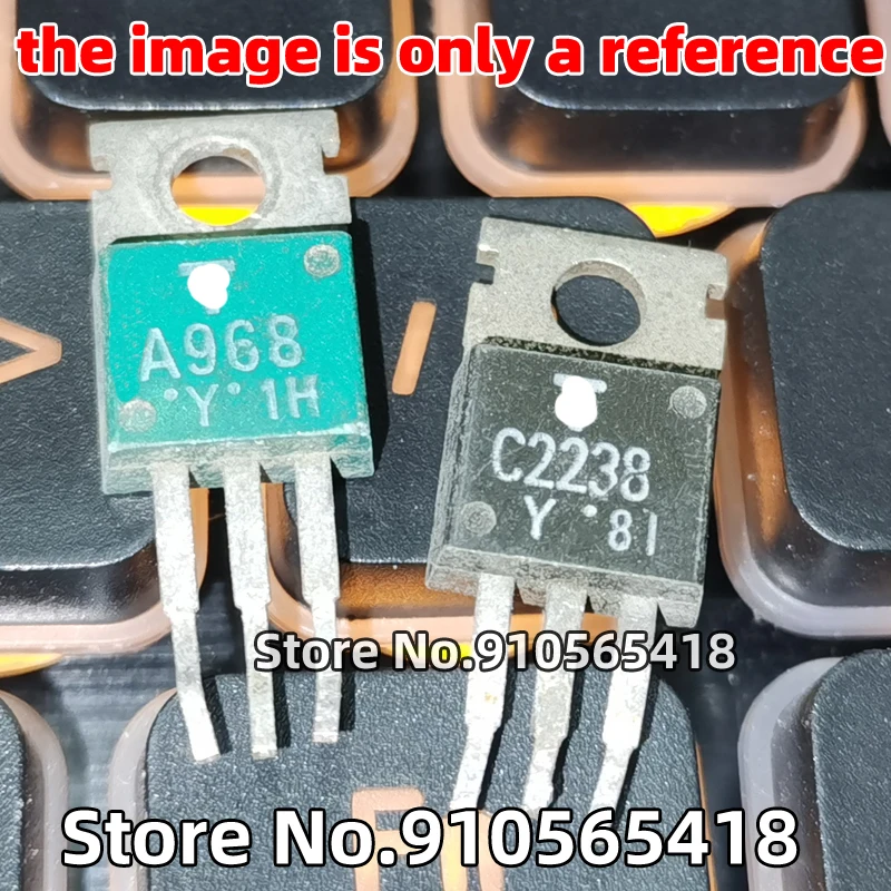 

2 шт. (1 шт. A968 + 1 шт. C2238 ) 2SA968 2SC2238 TO-220 звуковой усилитель ремонт tubeIC оригинальная разборная машина