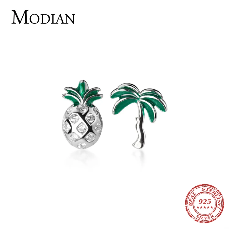 MODIAN зеленого цветов в виде ананаса Кокосовое масло гвоздики дерево капель с