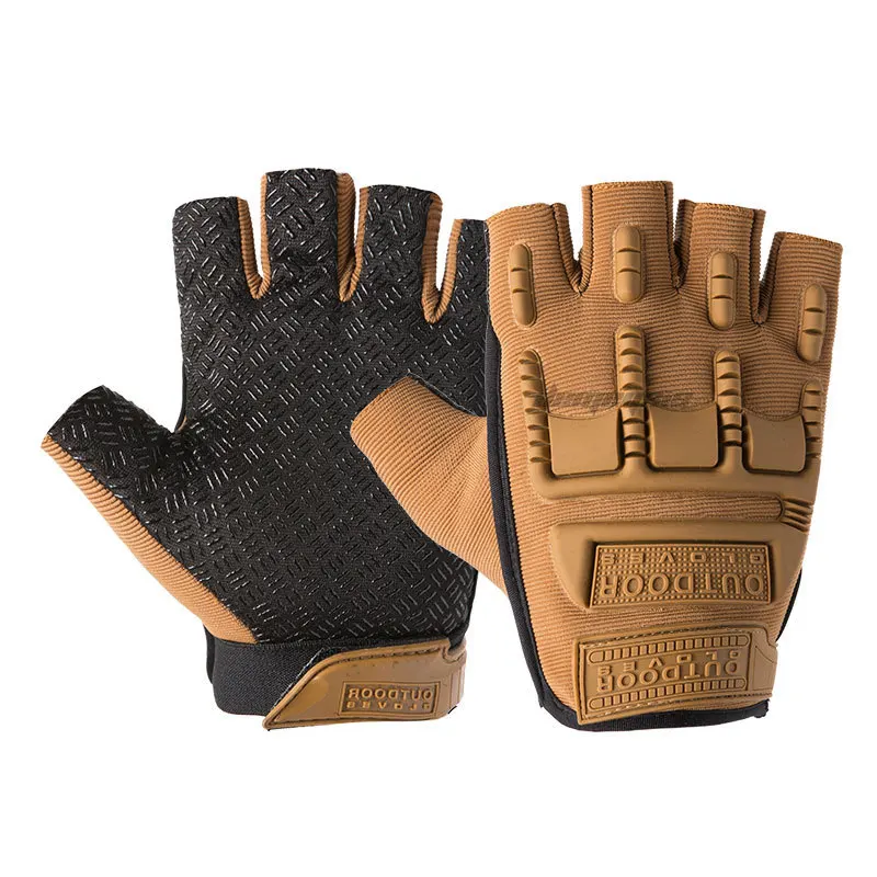 Нескользящие перчатки для активного отдыха походов скалолазания полуперчатки