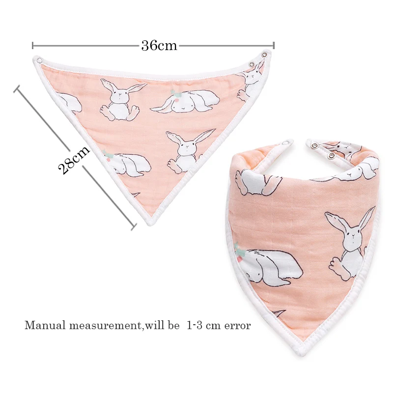 Детские мягкие нагрудники для ребенка треугольные банданы новорожденных
