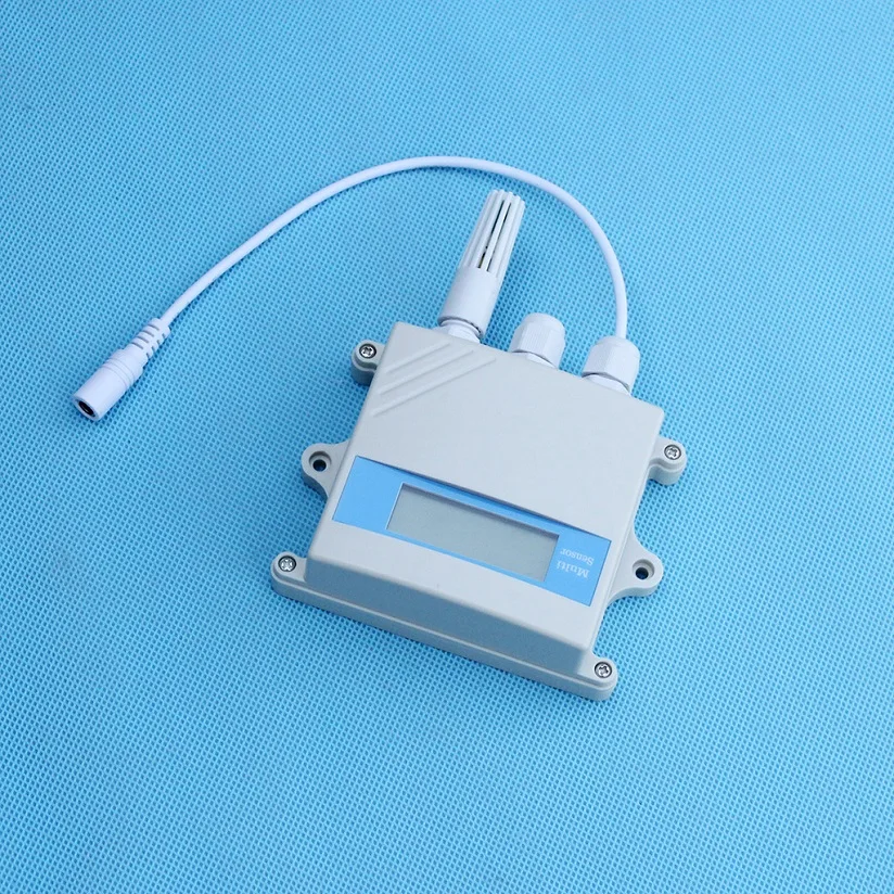 Датчик температуры и влажности CO2 передатчик RS485/Ethernet/GPRS Modbus RTU NDIR 0-10000ppm ЖК-дисплей