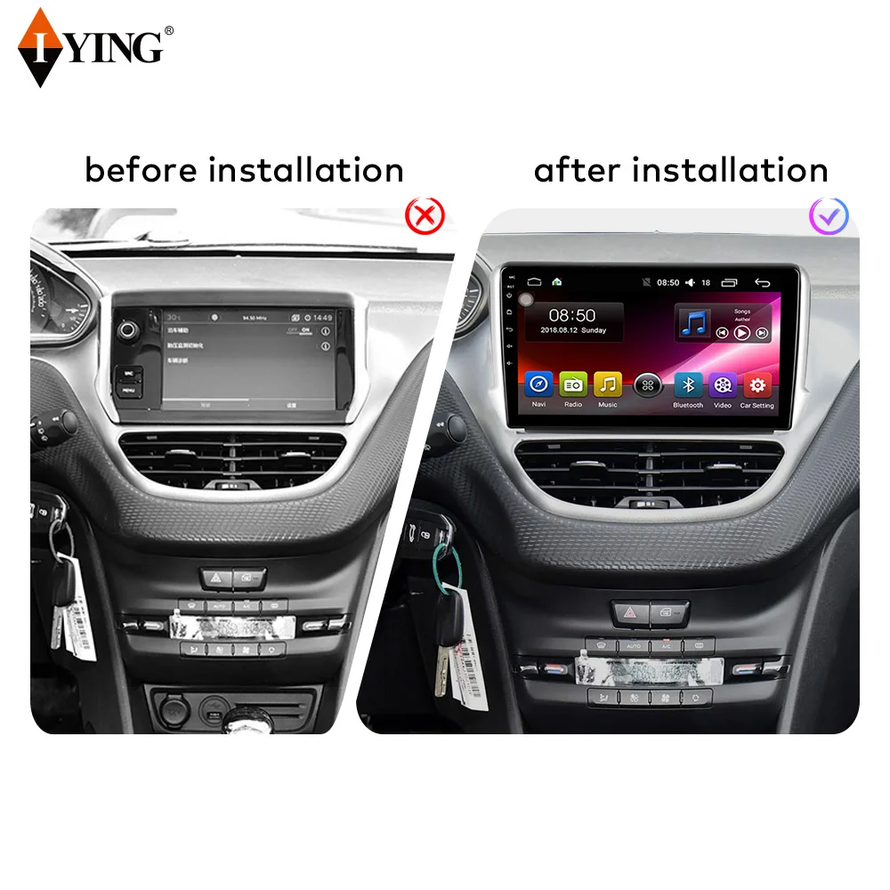 

Android Auto Carplay For Peugeot 2008 208 2013-2020 Car Radio Multimedia Video Player Navigation GPS DSP Android 10 No 2din dvd