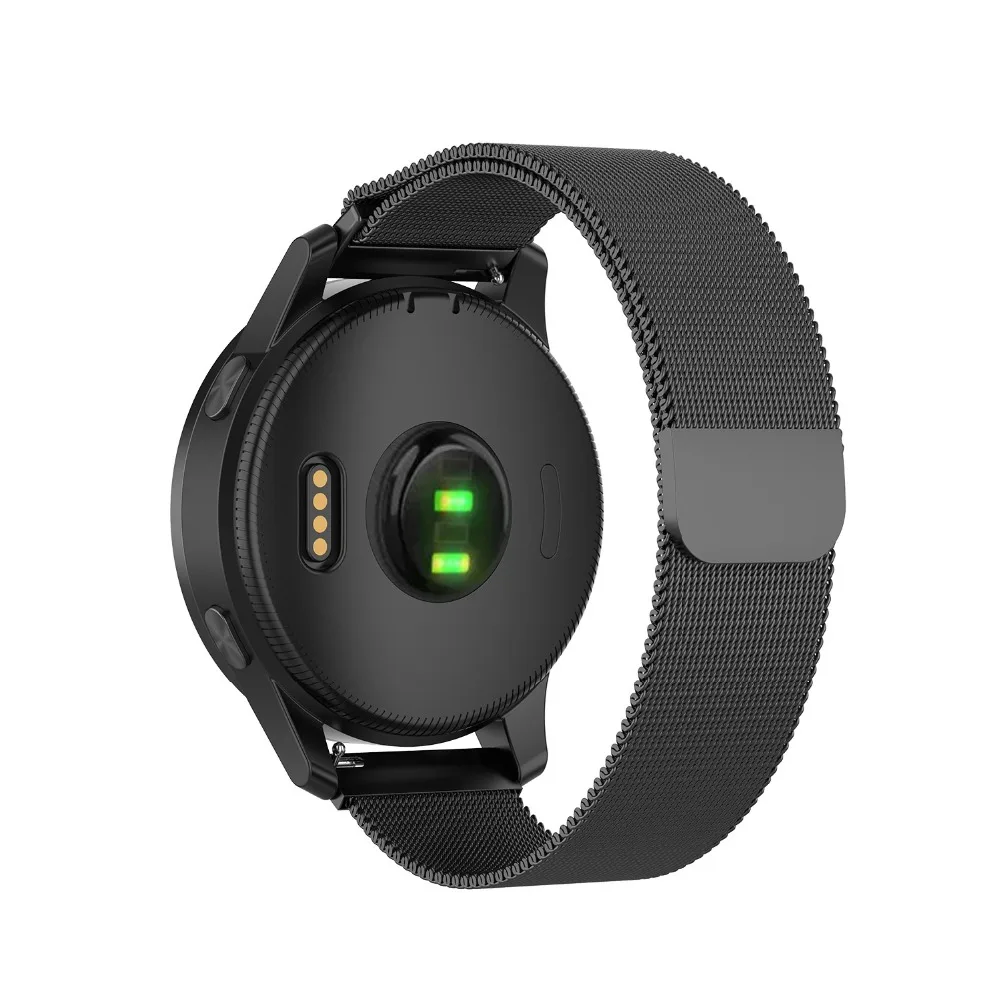 COMLYO, 22 мм, Смарт-часы, браслеты на запястье для Garmin vivoactive, 4 ремешка, Миланский ремешок для часов, браслет на запястье Garmin Vivoactive4