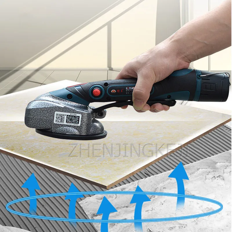Small Ceramic Tile Flat Spread Machine Vibrator Shock Fast Shop Ground Wall Brick Tiling Multifunction Can Speed Regulation | Инструменты