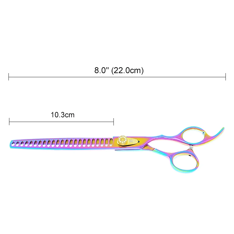 8 0 &quotпрофессиональные питомцы филировочные ножницы японская сталь высокое
