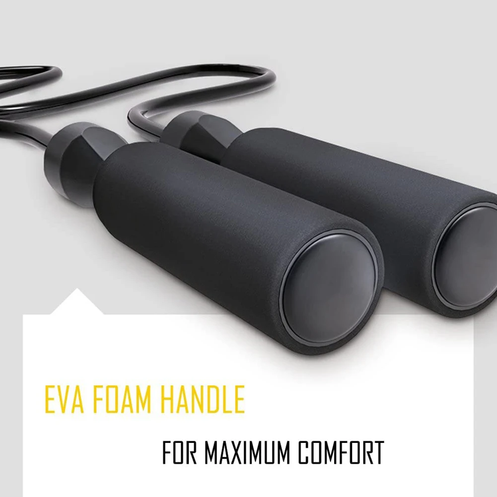 Скакалка для бокса стальная Регулируемая быстрой зарядки тренировок и занятий