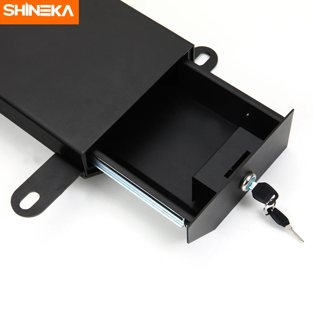 SHINEKA автомобильный копилот Противоугонный ящик безопасности для хранения