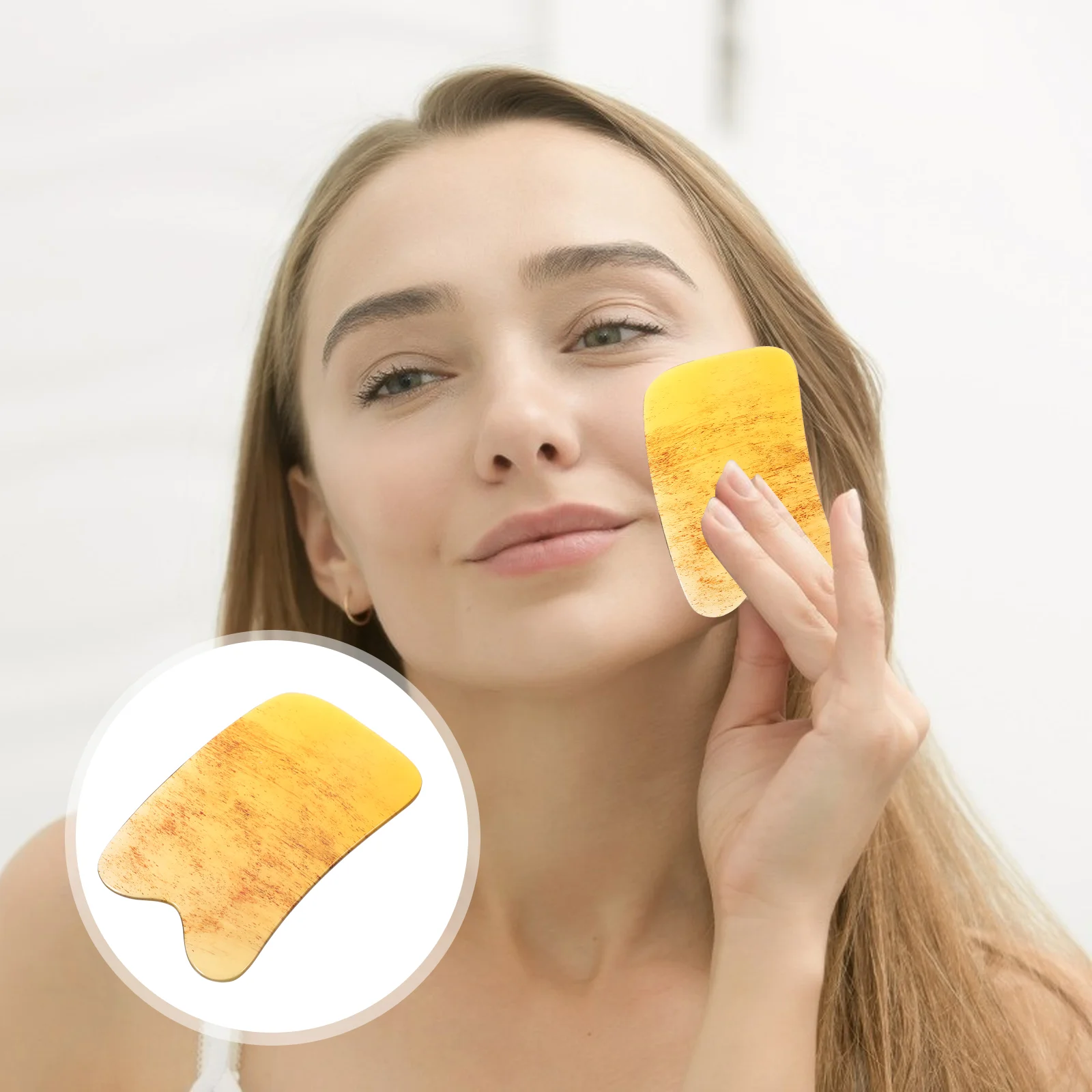 

2PCS Face Body Scraping Plate Professional Scraping Plate Body Acupoint Massager
