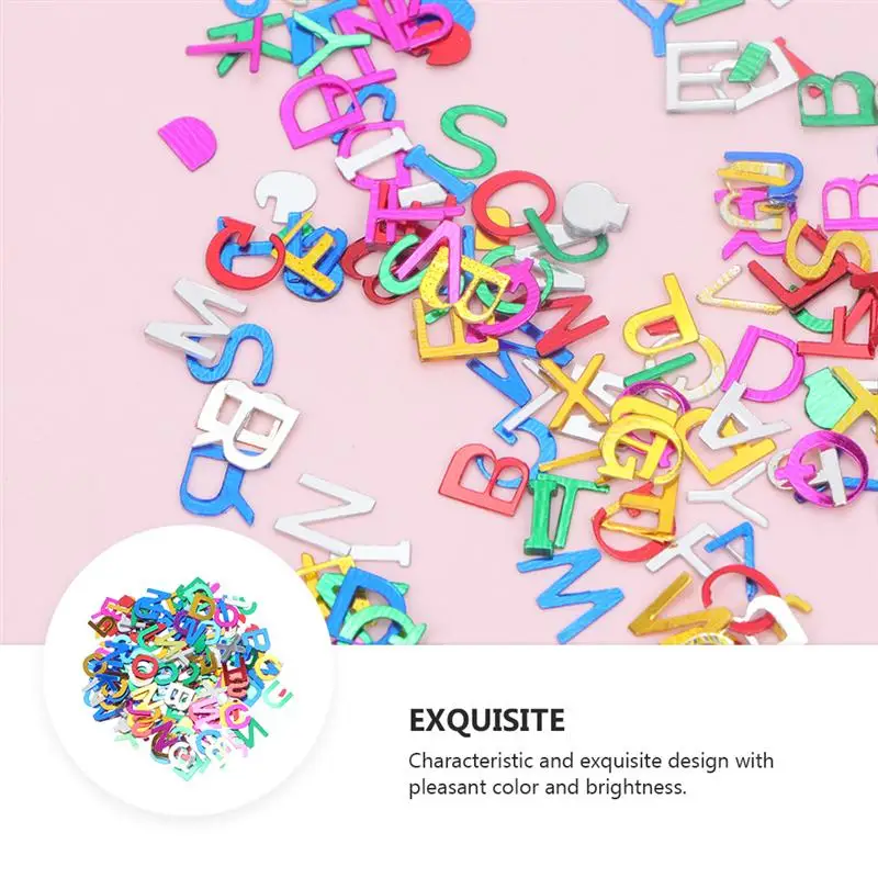 

12000Pcs Alphabets Confetti Party Table Decor Letters Shaped Confetti Decor For Party Decoration