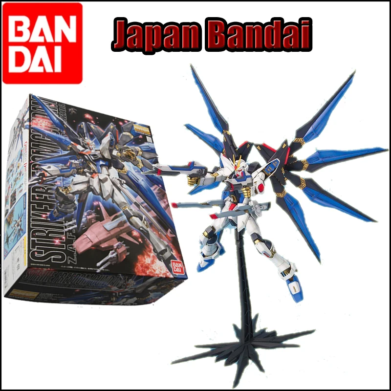 

MG STRIKE FREEDOM GUNDAM Gunpla ZGMF-X20A Bandai 1/100 Assembly Model Movie & TV Japanese Animation Semi-finished Product PVC
