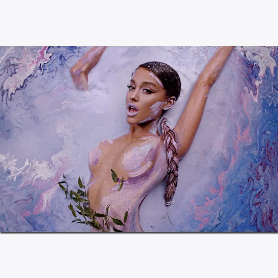 MT1251 Ариана Гранде Бог женщина поп музыки девушка певица звезда живопись на