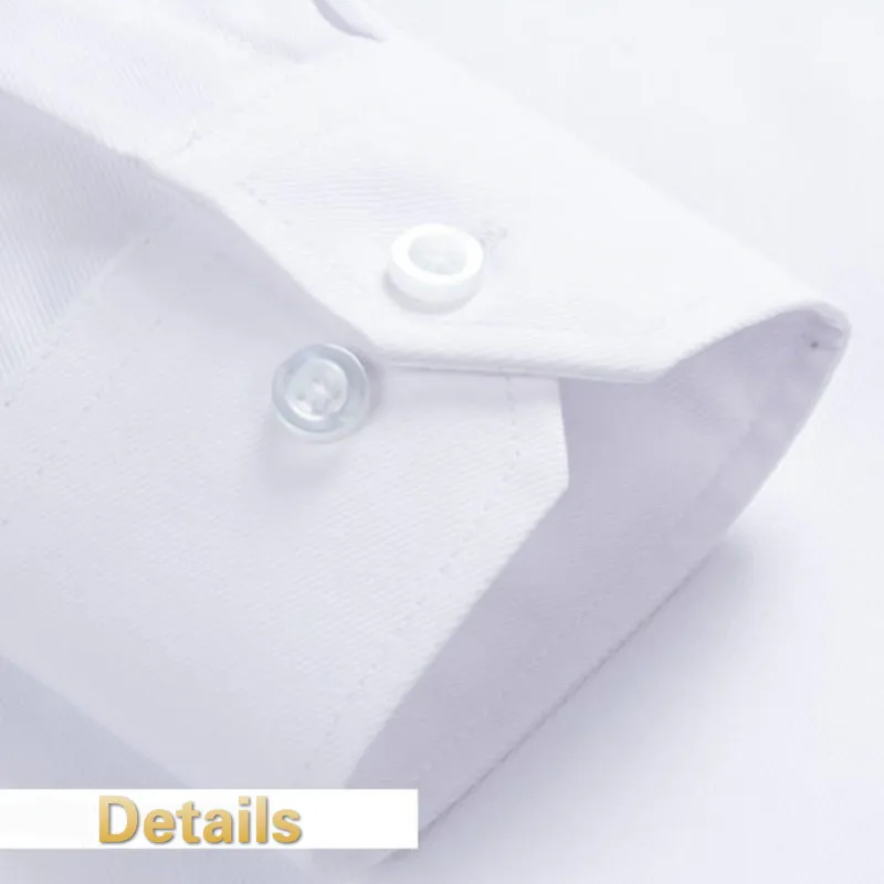 

Men Dress-Shirts Plus Size 5XL 6XL Solid Simple Formal Shirt Spring Autumn Mens Long Sleeved Fitness Business Clothes Breathable