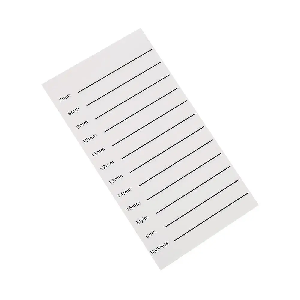 Акриловая доска для наращивания ресниц профессиональная индивидуальная