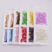 mixed seed beads multi colors and size round bugle tube glass bead for diy jewellery garments beading embroidery accessories