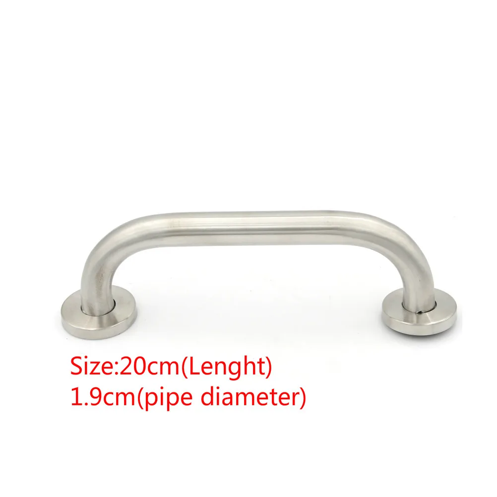 

30/40/50cm Stainless Steel Bathroom Tub Toilet Handrail Grab Bar Shower Safety Support Handle Towel Rack