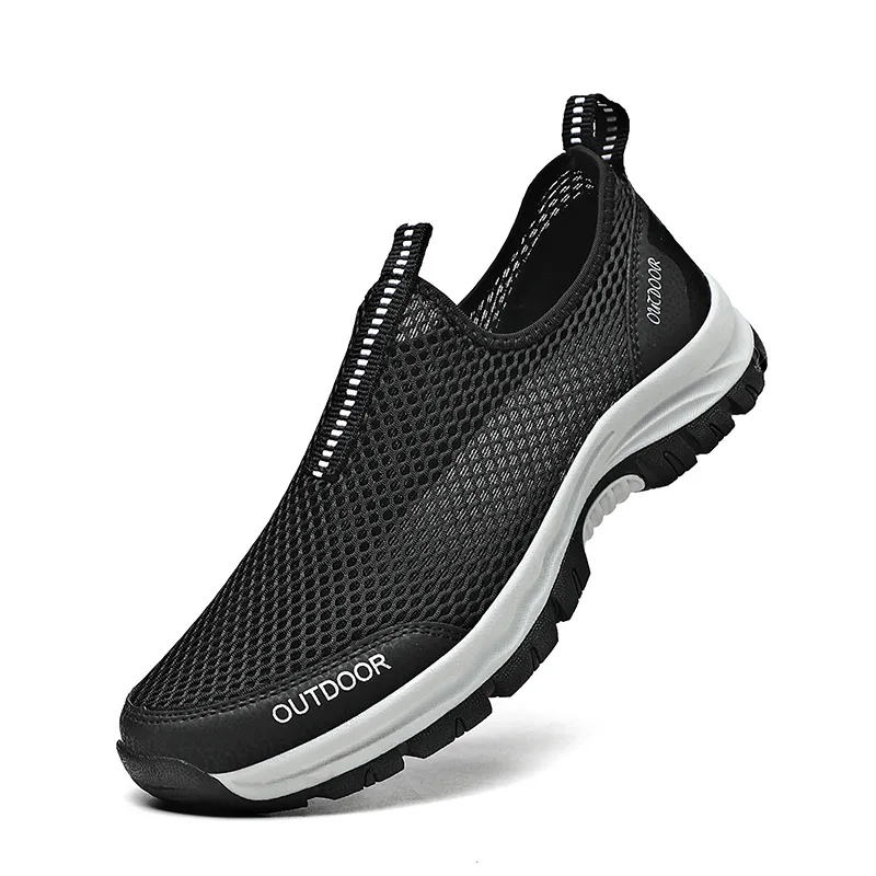 

21Summer Men's Vulcanize Shoe Sneakers Mesh Casual Shoes Breathable Rubber Non-Slip LoafersZapatillas Hombre mens casual shoes